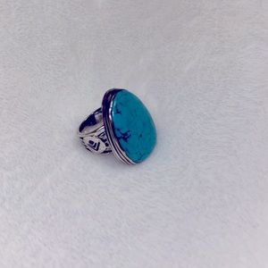 Silpada turquoise ring sz 7